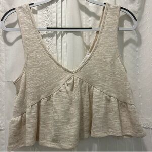 BGBgeneration Cream Blouse Top